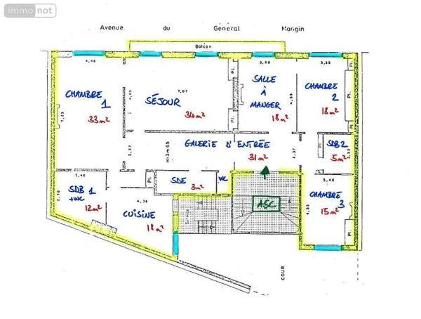 Appartement à vendre à Paris 16e arrondissement à Paris (75016), ref : 75022-889