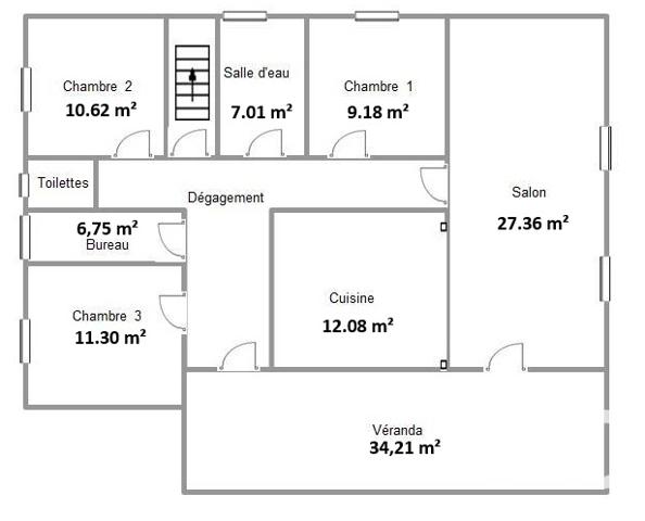 Maison à vendre 4 pièces 139 m² Aiguillon