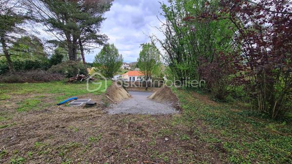 Terrain de 1 596 m²