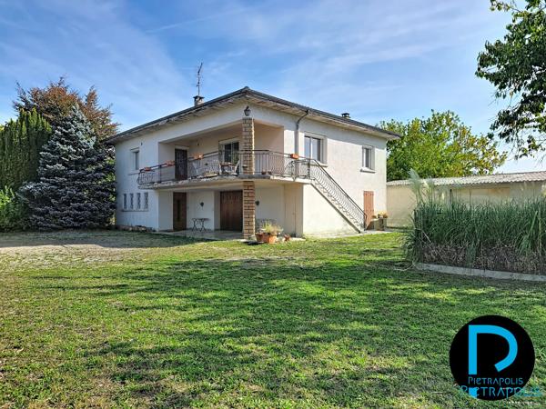 Maison sur sous-sol 3 chambres, avec garage annexe