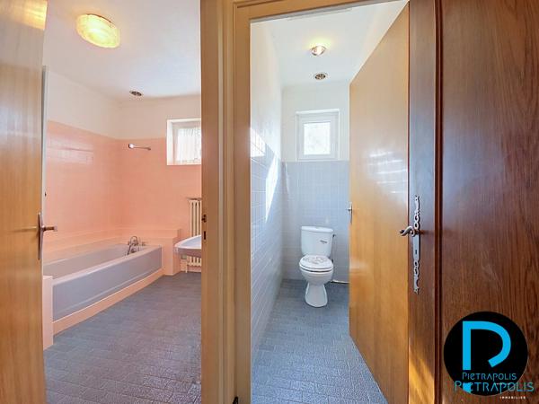 Maison sur sous-sol 3 chambres, avec garage annexe