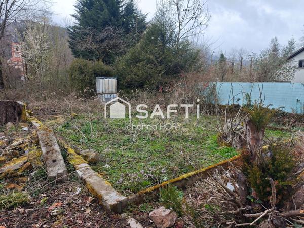 Terrain à vendre – Cadre naturel privilégié avec potentiel de construction