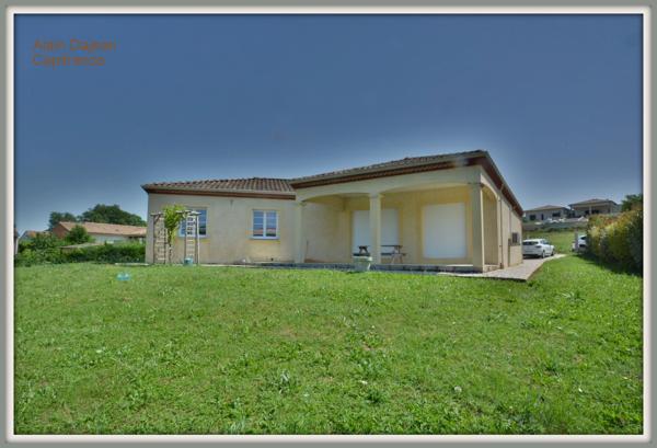Maison à vendre 6 pièces LA CROIX BLANCHE (47)-4 CHAMBRES-GARAGE-JARDIN