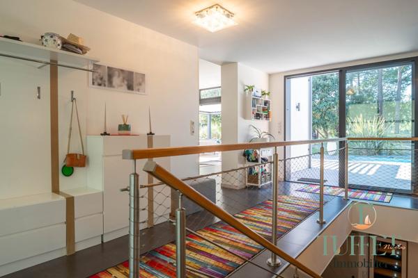 VILLA CONTEMPORAINE SUR LE GOLF DE LA PALMYRE