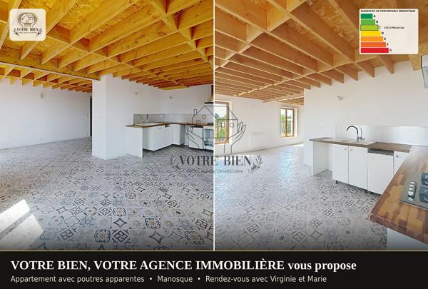 Appartement 3 pièces à louer à Manosque - Dernier étage, calme et lumineux