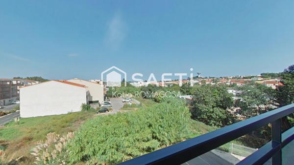 T2 avec terrasse dans résidence privée et sécurisée