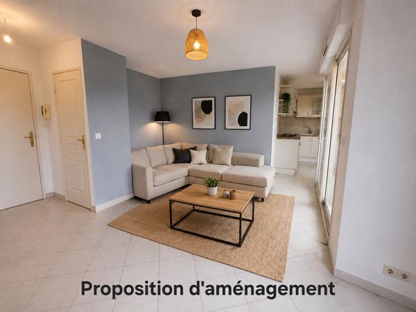 Appartement Hyères T2- 39.45m² - Balcon - Stationnement