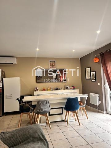 Maison 3 chambres avec jardin, terrasse et garage