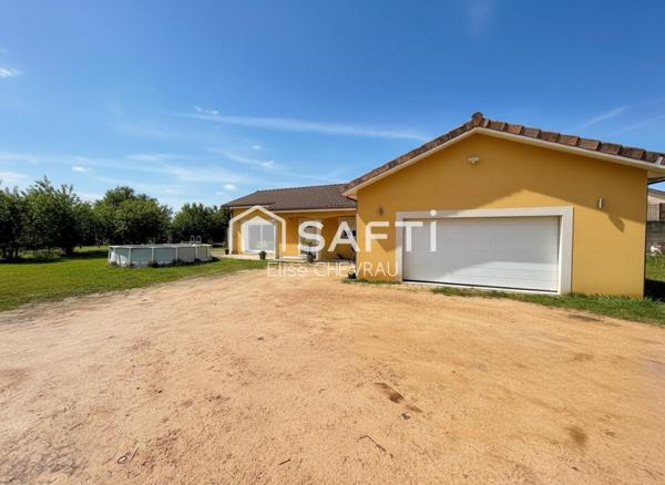 Plain-pied 4 chambres avec suite parentale et vue dégagée