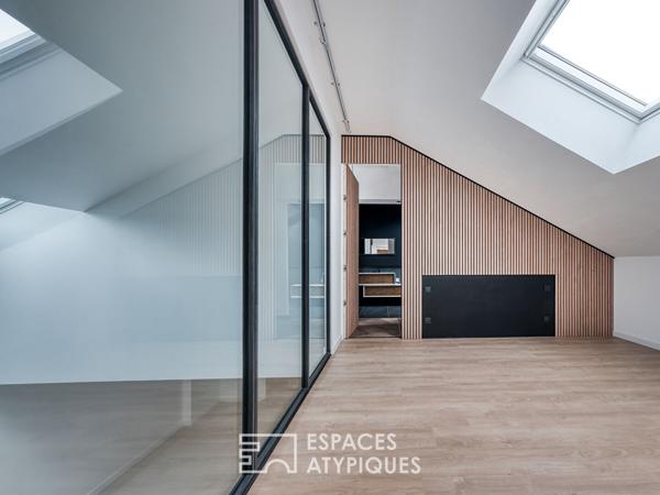 La maison meulière rénovée et son appartement indépendant