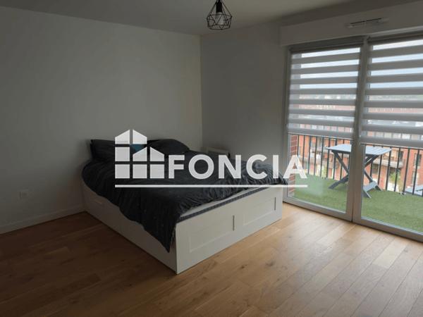 Location Studio 30.3 m² - RESIDENCE LUMINESENS 3 - 54 RUE DE LONDRES PORTE C52 Lens 62300
