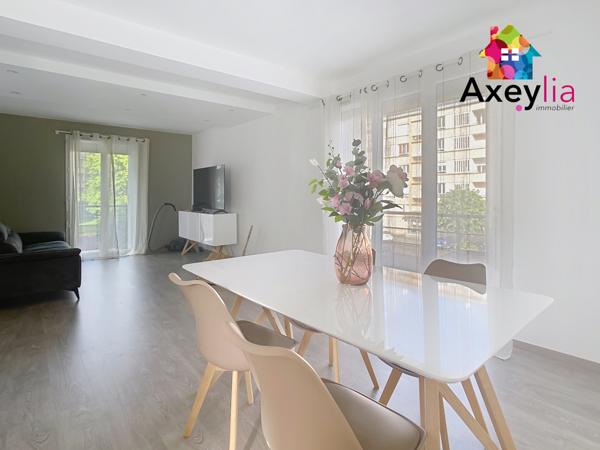 Roanne (42300) A VENDRE - ROANNE CENTRE - APPARTEMENT T4 ENTIÈREMENT RÉNOVÉ AVEC BALCON ET CAVE