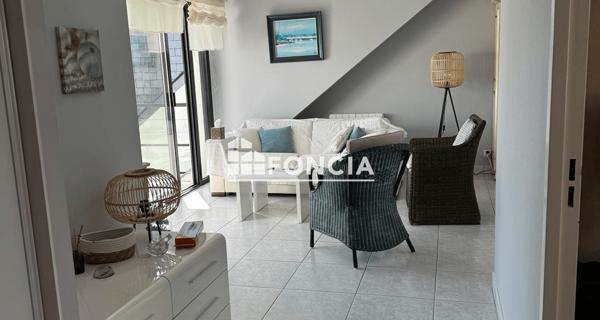 Location Appartement meublé 2 pièces 46.85 m² - Larmor-plage 56260