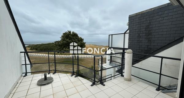 Location Appartement meublé 2 pièces 46.85 m² - Larmor-plage 56260