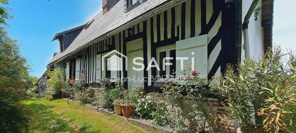 CABOURG, SPLENDIDE MAISON NORMANDE VUE MER et 4 HECTARES