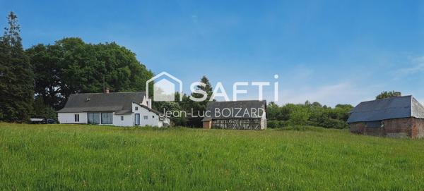 CABOURG, SPLENDIDE MAISON NORMANDE VUE MER et 4 HECTARES
