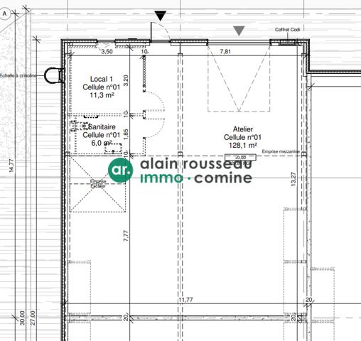 Local D’activité 147m² – Les ponts de ce