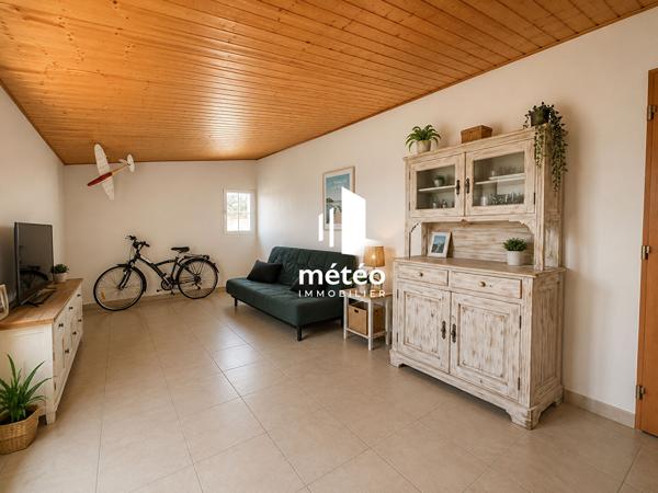 VIAGER OCCUPÉ – Maison au calme, à proximité de la plage