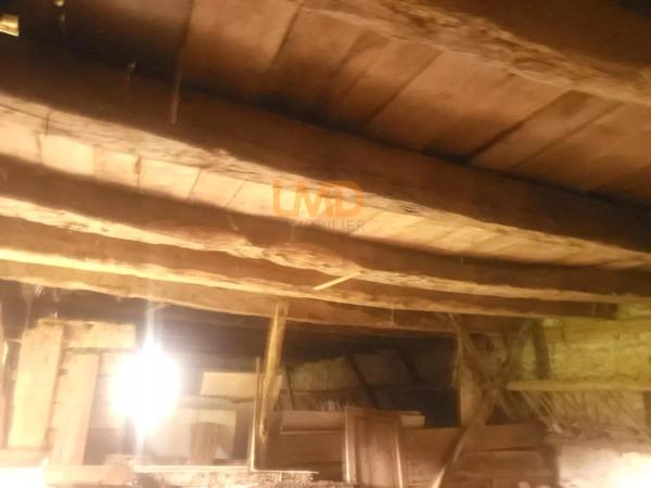 corps de ferme et sa longère en pierre avec terrain à Villeneuve