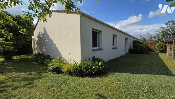 Nouveauté: Maison plain-pied 3 chambres bourg de Liré - 95m² - Jardin 570m²