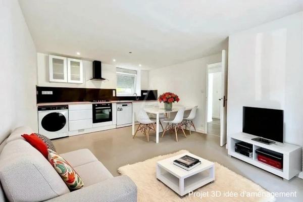 Appartement T3 renové de 48,61 m2 situé au RDC, proche des commerces, transports, lycée Notre Dame du Marais à Fougéres