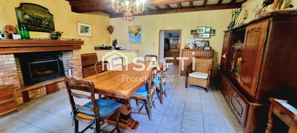Maison en pierre de 168m2 avec jardin atypique