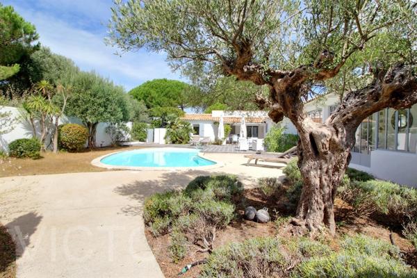 Les Portes-en-Ré – Maison de plain-pied 200 m², 4 chambres, piscine, à 10 min à