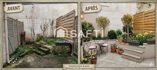 Immeuble de rapport trois appartements.