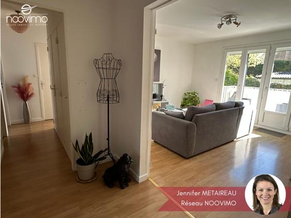 Situation idéale pour cet appartement T3/2 ch avec cave et parking