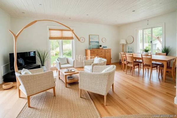 Maison 3ch + bureau, 140 m² coeur de nature