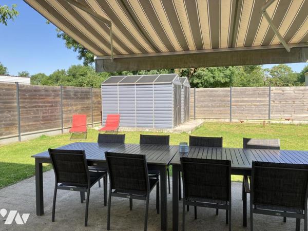 SAINTE-PAZANNE Maison plain-pied 4 chambres, garage et terrain clos