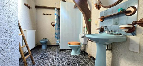 Maison avec sous sol parcelle boise et constructible