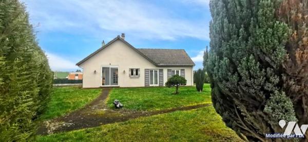 DAINVILLE - Spacieux Pavillon individuel de plain pied SH env. 139 m² sur sous-sol avec beau jardin 