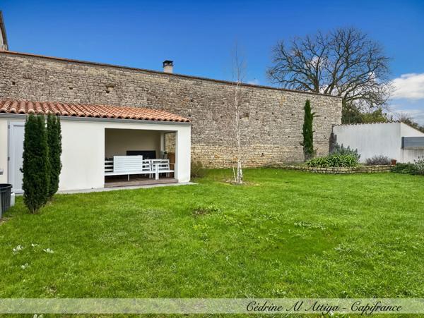 Maison à vendre Marsilly (17) 4 pièces 125m2 de plain-pied avec garage et jardin