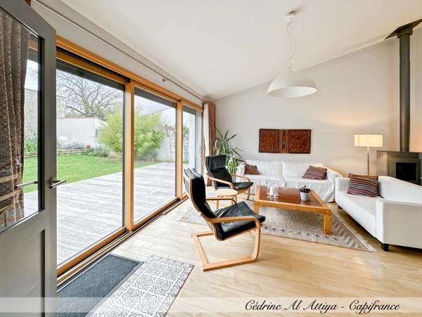 Maison à vendre Marsilly (17) 4 pièces 125m2 de plain-pied avec garage et jardin