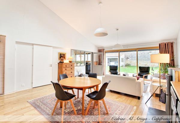 Maison à vendre Marsilly (17) 4 pièces 125m2 de plain-pied avec garage et jardin