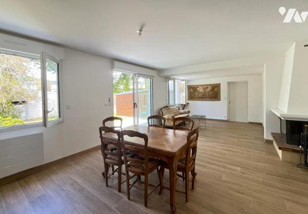 LA CHAPELLE-SUR-ERDRE CENTRE – MAISON DE PLAIN-PIED – 3 CHAMBRES – GARAGE – JARDIN