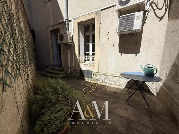 Bureaux 82 m² + cour de 15 m²