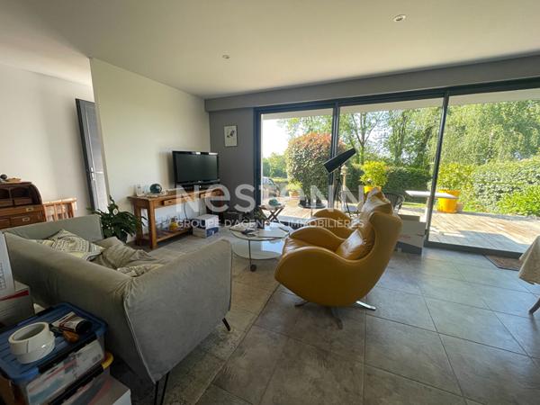 Maison d'architecte contemporaine 135 m² à proximité de Vannes - Parcelle de 800 m²