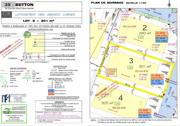 Terrain à Batir à vendre à Betton en Ille-et-Vilaine (35830), ref : GE703