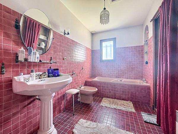 Maison familiale à vendre Cosnac 150.3 m2, Quartier recherché, Vue imprenable, Terrain arboré avec goût, 4 chambres, sous sol complet avec Garage.