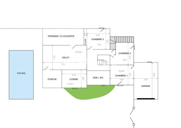 Maison 8 pièces - 165 m² Bien prestige