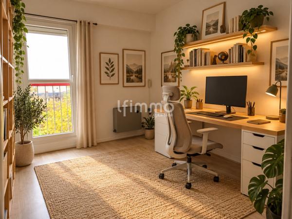 Appartement 3 pièces de 68 m² avec parking privé et cave