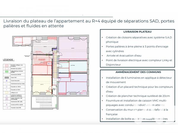 Appartement à vendre 2 pièces 38,3 m² Lyon 4
