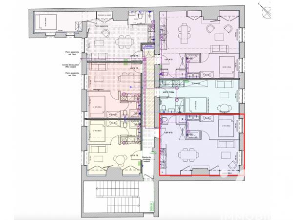 Appartement à vendre 2 pièces 38,3 m² Lyon 4