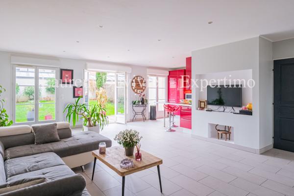 Saint-Rémy-l'Honoré (78690) 3 pièces moderne et sans travaux avec jardin et 2 grandes terrasses dans résidence récente