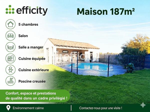 Maison
         8 pièces
        - 187 m² Exclusivité 281 900 € *
