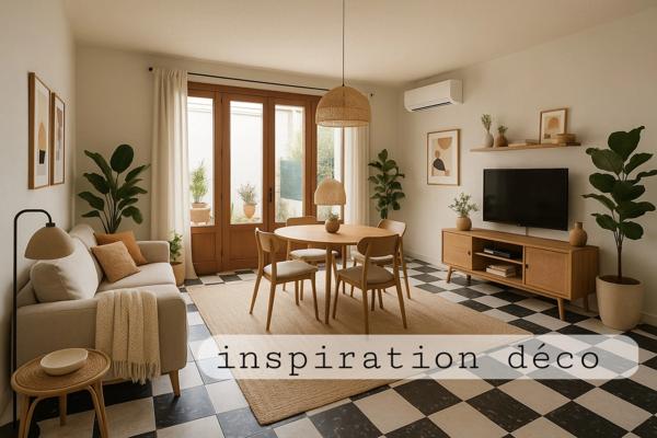 Béziers Champs de Mars – Maison de ville 125 m² avec patio, terrasse et grand garage