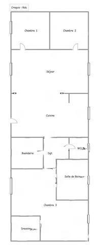 Maison à vendre 5 pièces 112,82 m² Saint-Aubin-des-Bois