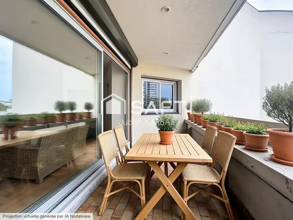 Appartement lumineux avec terrasse
